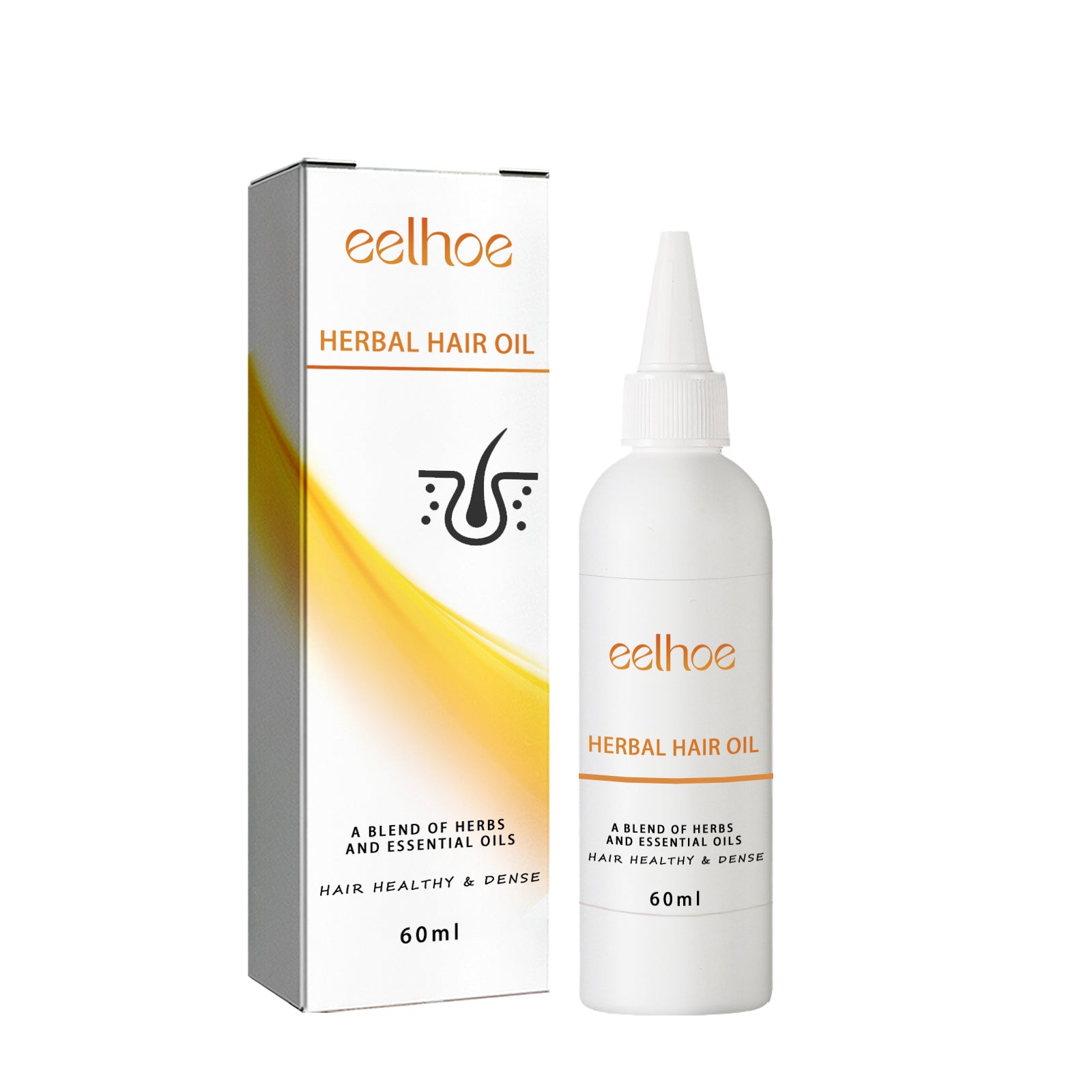 Herbal Thickening Hair Oil — Conditioning Repair for Dry, Thin-Looking Hair — product photo 1