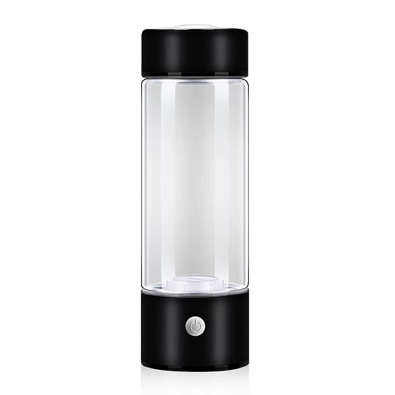 Hydrogen Water Bottle 420ml — Rechargeable Glass Hydration Ionizer — product photo 7