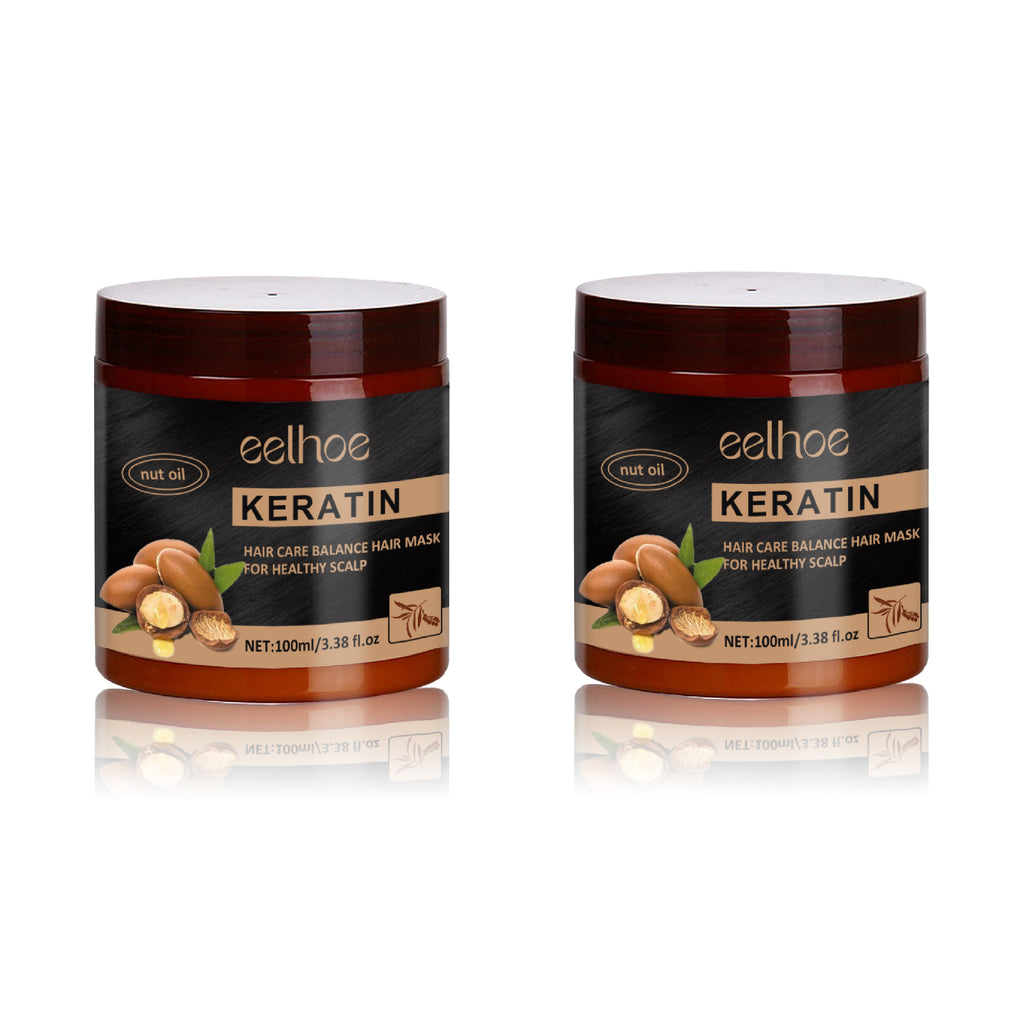 Keratin Repair Hair Mask — Smoothing Deep-Conditioning Hair Care — product photo 1