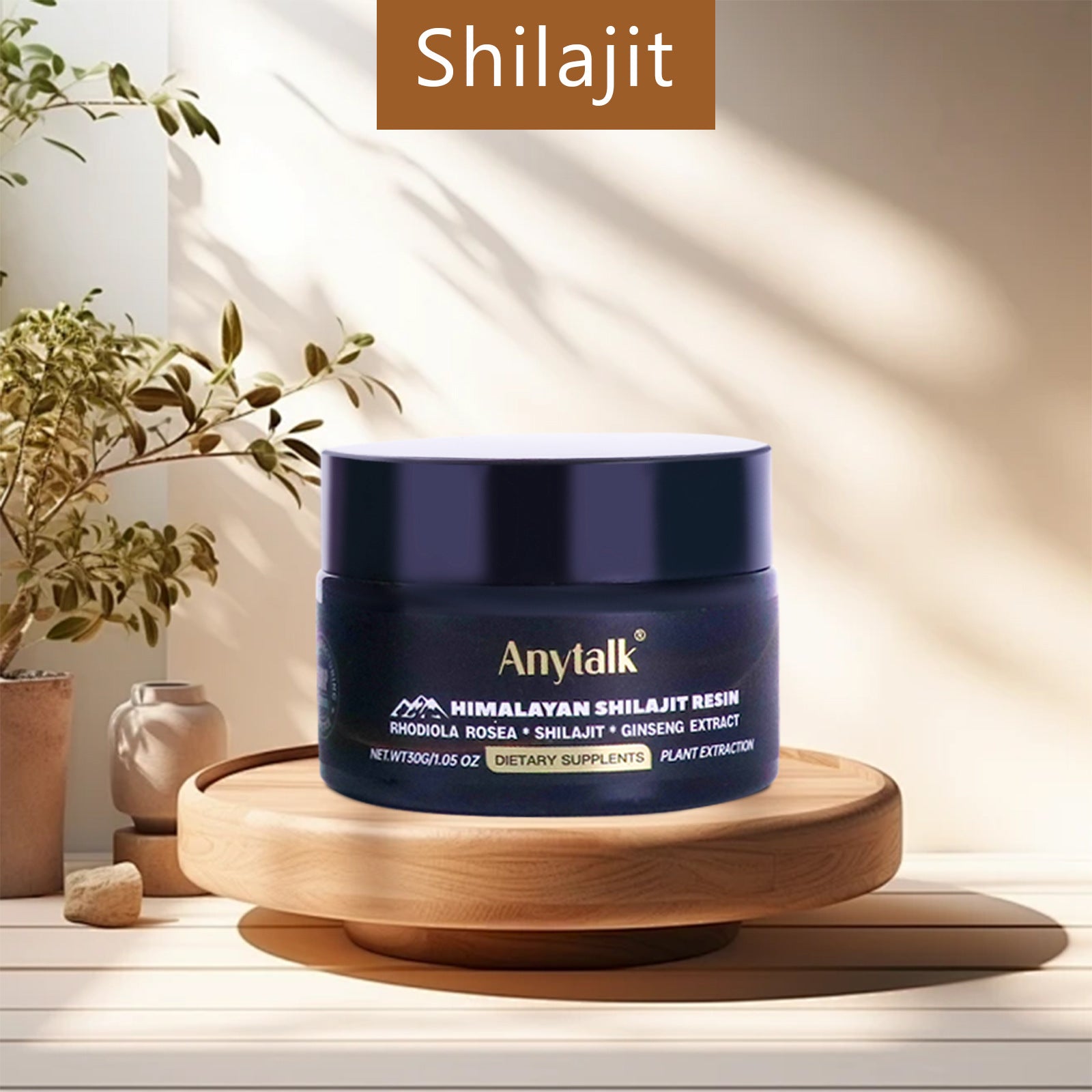 Shilajit Resin Paste — Mineral-Rich Daily Wellness Supplement — product photo 2