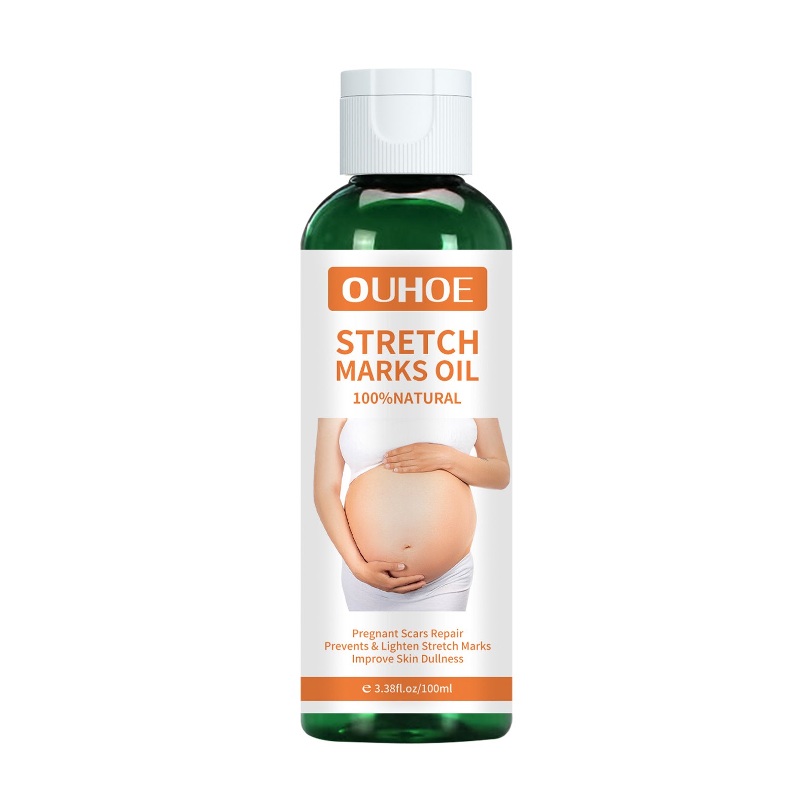 Prenatal & Postpartum Stretch Mark Massage Oil — Belly Care for New Mums — product photo 3