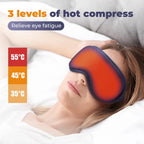 Heated Eye Massager — Wireless Vibration Comfort for Tired, Dry Eyes — product photo 3