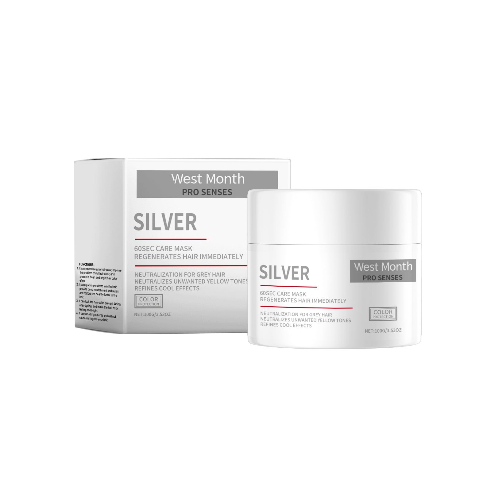 Smoothing Repair Hair Mask — Intensive Treatment for Dry, Frizzy Hair — product photo 1