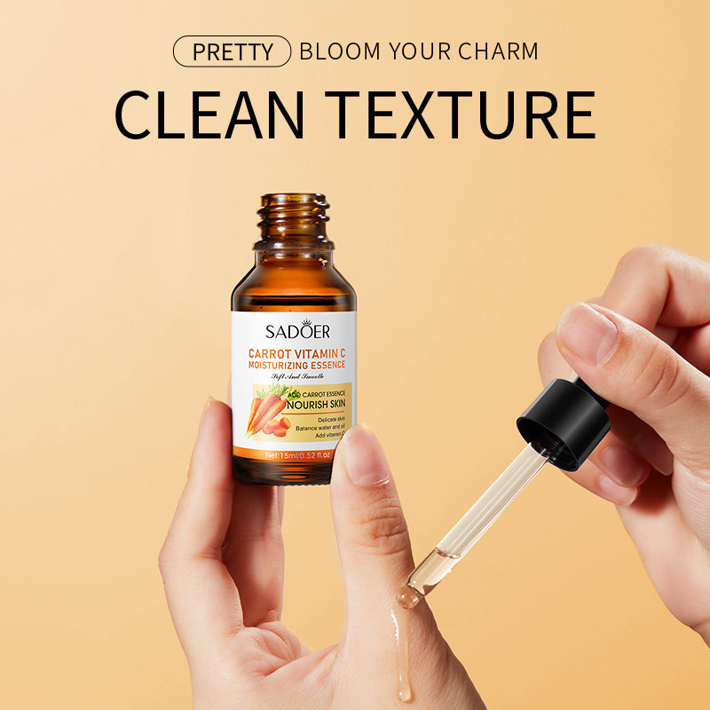 SADOER Vitamin C Facial Essence 15ml — Refreshing Glow Serum (4 Types) — product photo 3