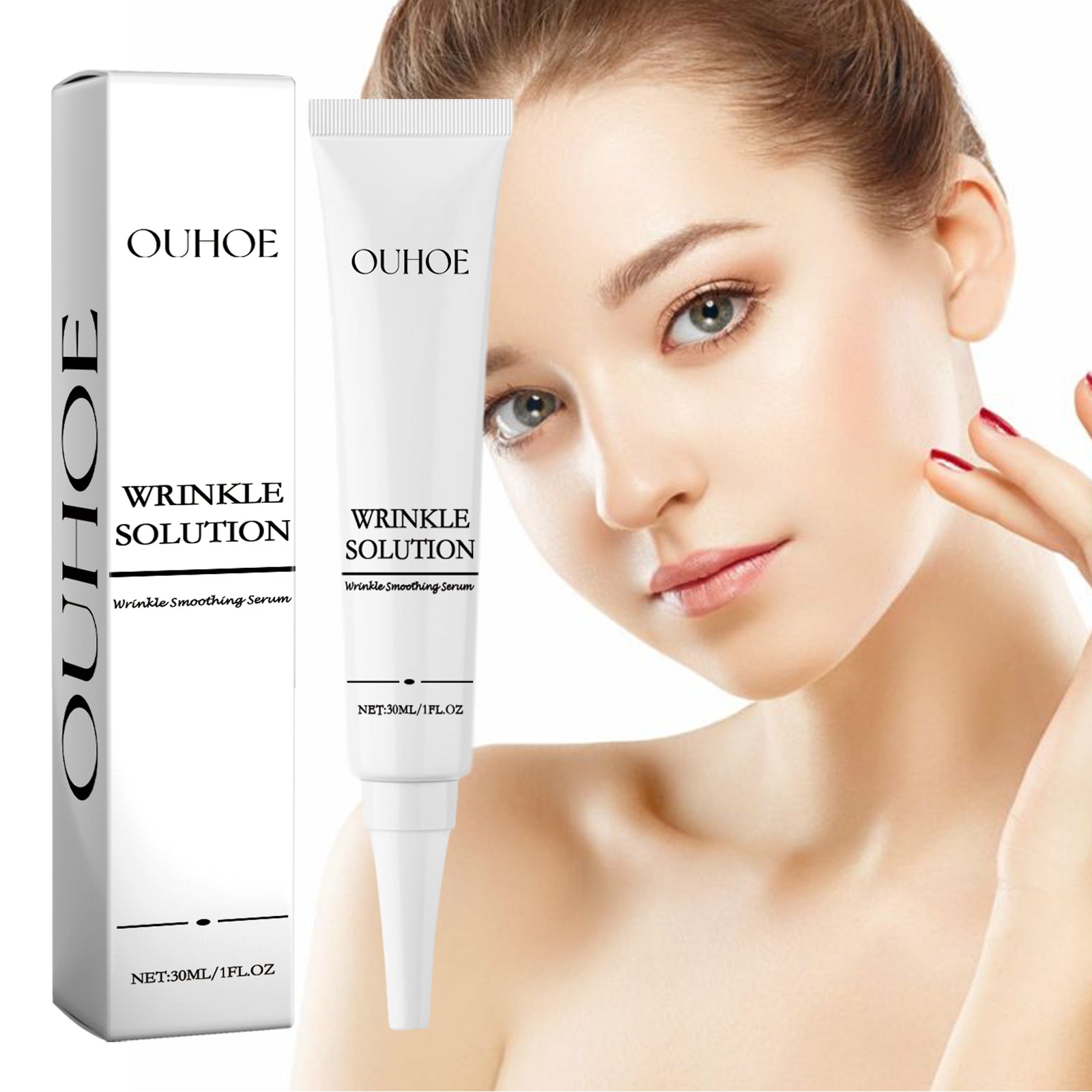 OUHOE Anti-Wrinkle Firming Serum — Fine Line Brightening Essence — product photo 1