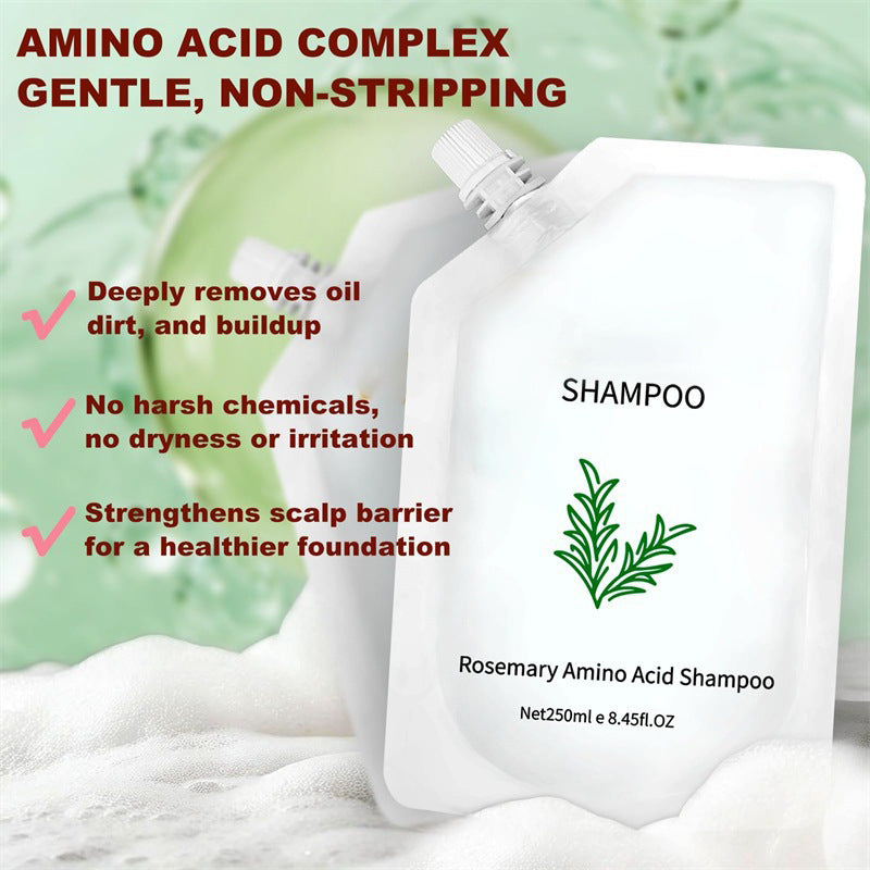 Rosemary Amino Acid Shampoo — Gentle Strengthening Scalp Care (250ml) — product photo 3