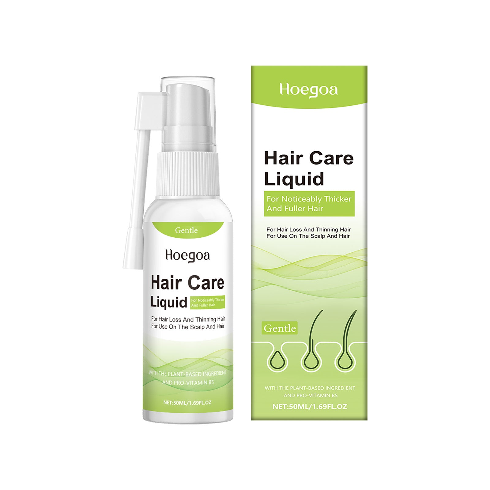 Hoegoa Plumping Hair Treatment Spray — Soft Volume Massage Mist — product photo 1