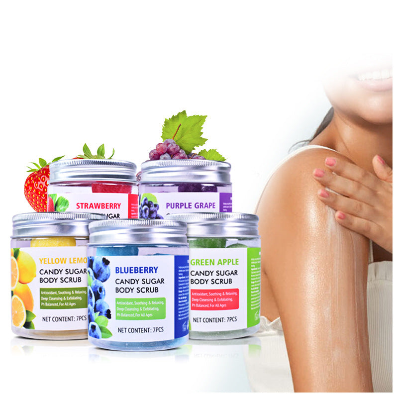 Fruit Sugar Body Scrub — Exfoliating Smoothing Bath & Body Polish — product photo 10