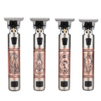 T9 Pro Digital Hair Clipper — Copper Carved Trimmer with LED Display — product photo 1