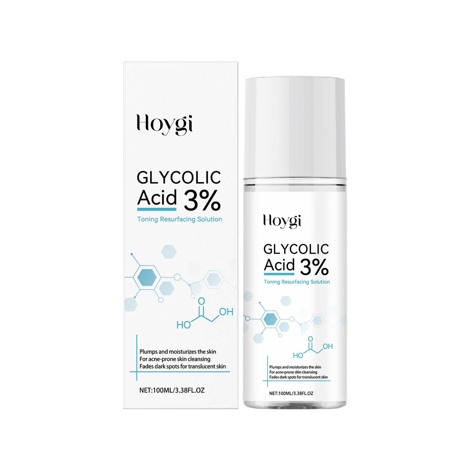 Hoygi Facial Exfoliating Essence — Gentle Brightening Resurfacing Care — product photo 1