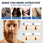 Men’s Hair Removal Cream — Gentle Body Depilatory for Smooth Skin — product photo 4