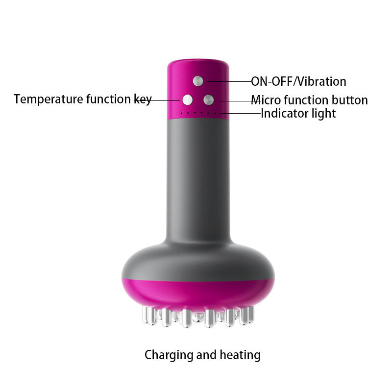 Micro-Current Heated Gua Sha Body Massager — Vibrating Sculpting Beauty Device — product photo 3