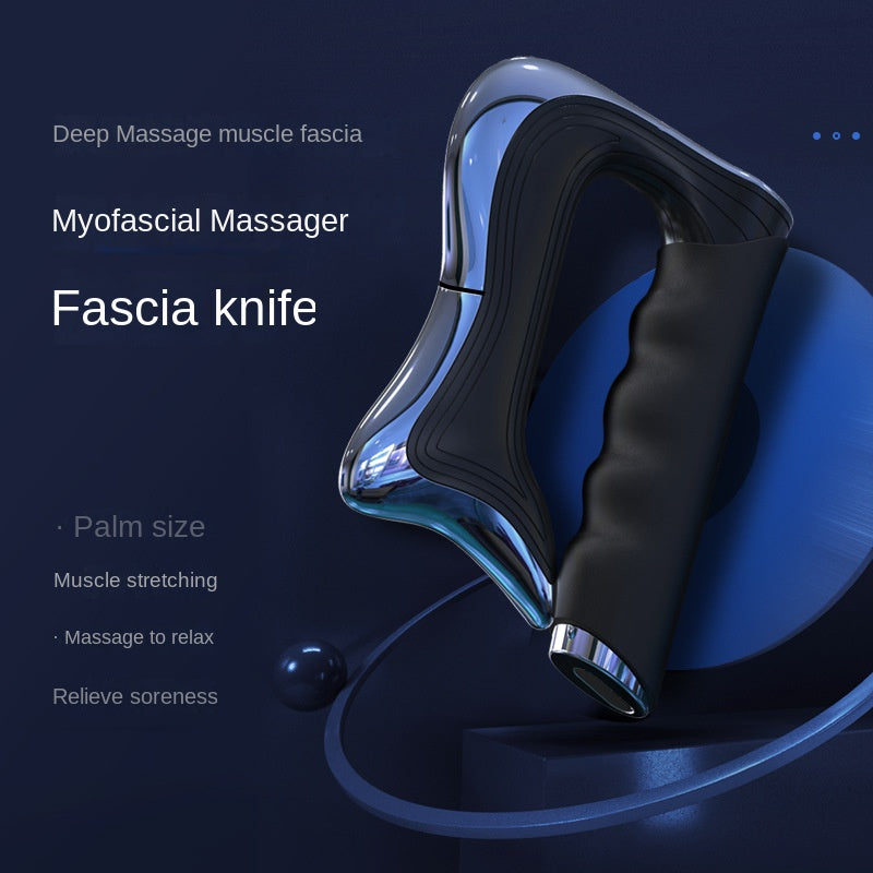 Electric Fascia Gua Sha Scraper — Zinc Alloy Deep-Muscle Massage Tool — product photo 4