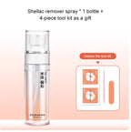 Press-On Nail Adhesive Film Kit — UV Jelly Tabs with Tools — product photo 3