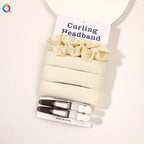 Heatless Curling Band — No-Heat Overnight Big-Wave Hair Curler