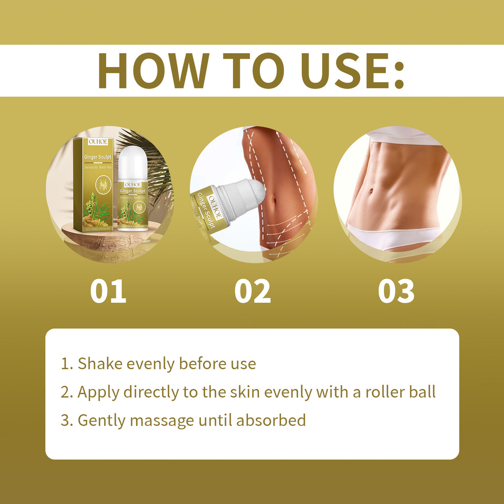 Ginger Sculpt Roll-On — Warming Body Contour Massage Ball — product photo 7