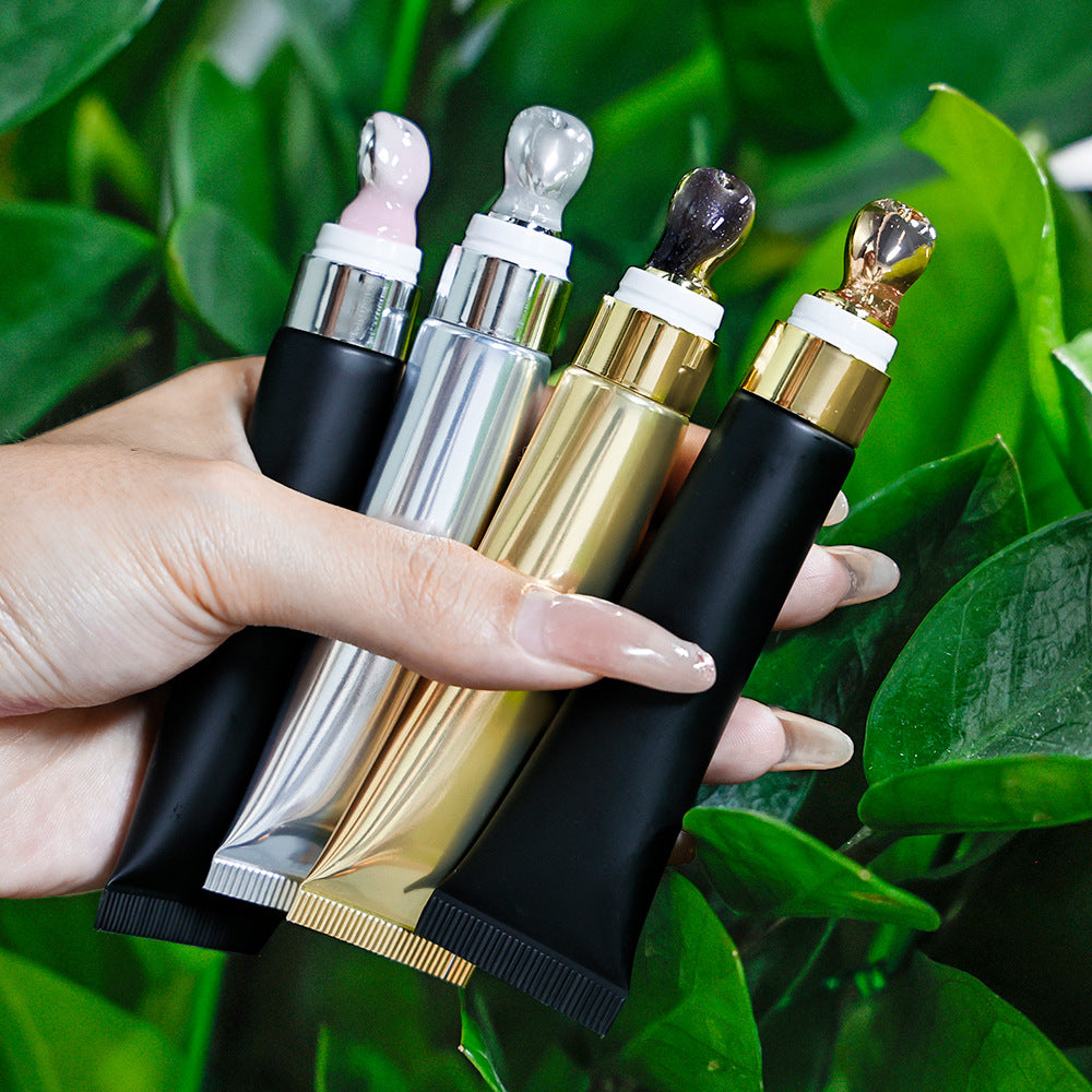 Plumping Tinted Lip Oil — Hydrating High-Shine Gloss Makeup — product photo 3