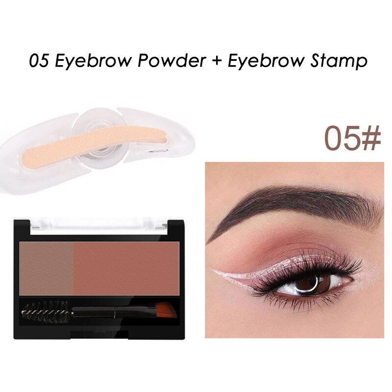Signature Brow Stamp Kit — Dual-Shade Sculpting Powder for Natural-Looking Brows — product photo 12
