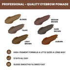 EELHOE Brow Stencil Kit — Waterproof Natural Eyebrow Makeup Set — product photo 2
