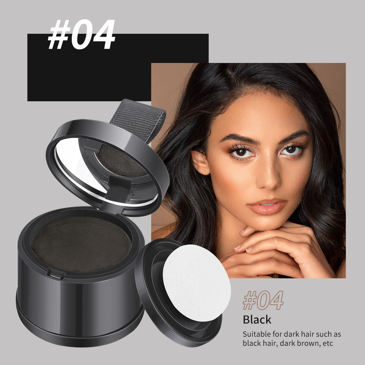 Hairline Filling Shadow Powder — Waterproof Root & Forehead Cover Makeup — product photo 9
