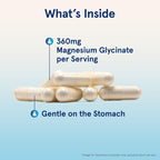 Magnesium Glycinate Daily Capsules — Calm & Balance Supplement — product photo 2