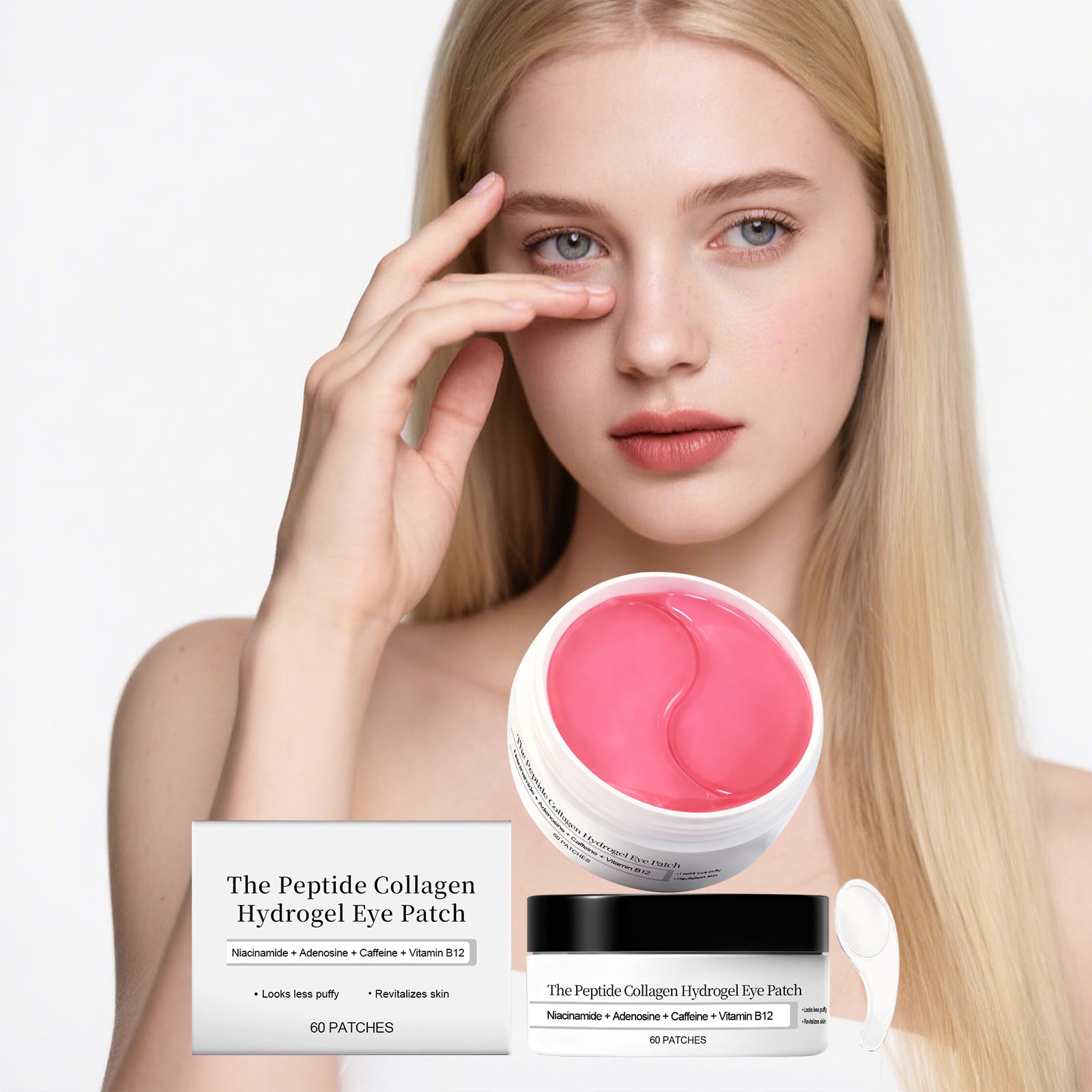 Hydrating Under-Eye Patches — Smoothing Fine-Line Eye Care Skincare — product photo 2