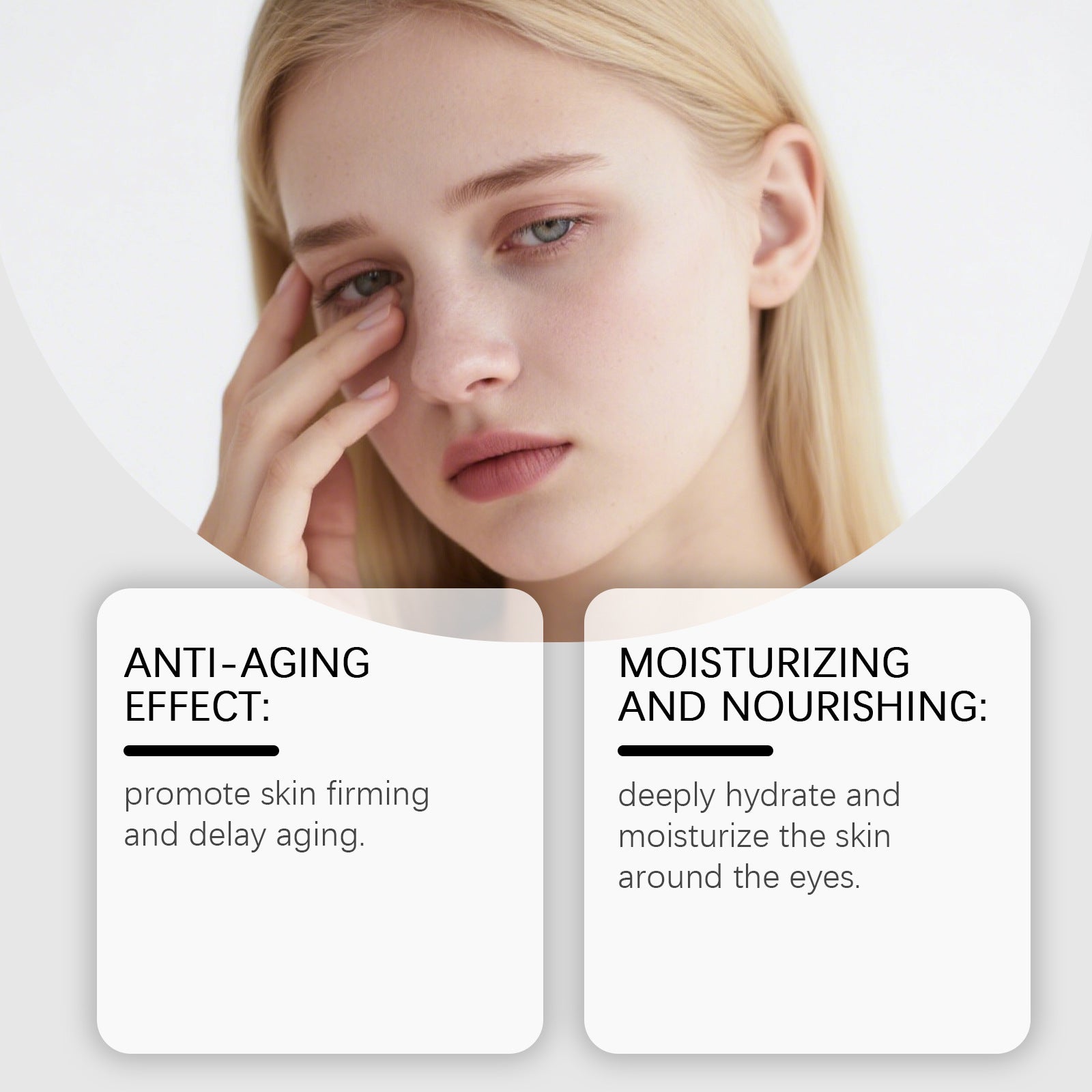 Elastic Firming Eye Cream — Hydrating Massage Care for the Eye Area — product photo 2