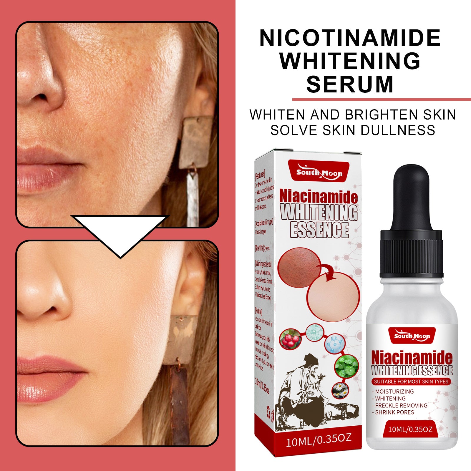 Niacinamide Firming Face Essence — Hydrating Pore-Refining Serum — product photo 3