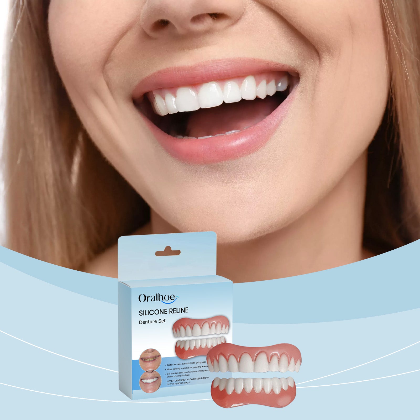 Denture Comfort Retouching Kit — At-Home Fit & Cushion Care — product photo 2