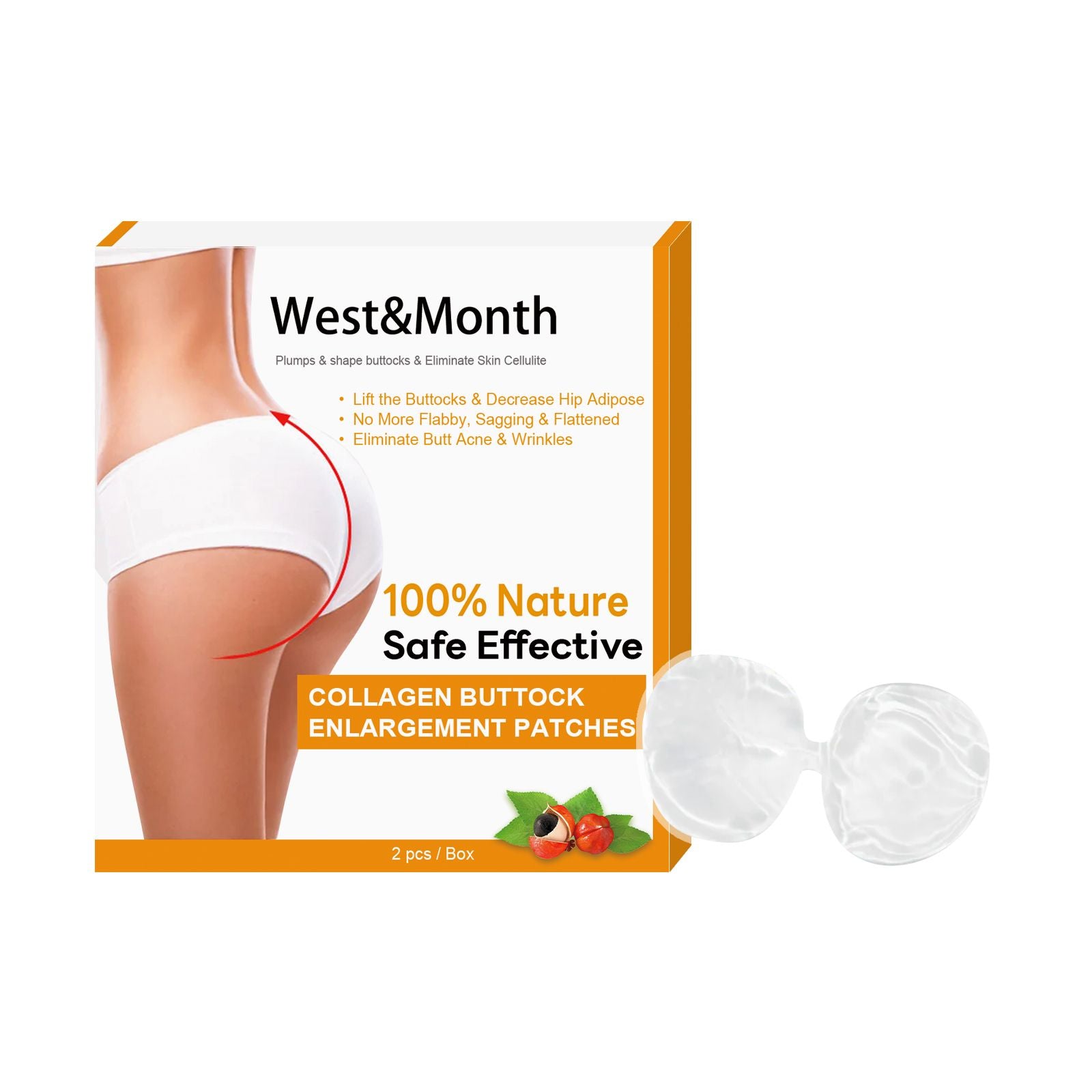 West&Month Collagen Lift Cream — Firming Care for Hips & Curves — product photo 1