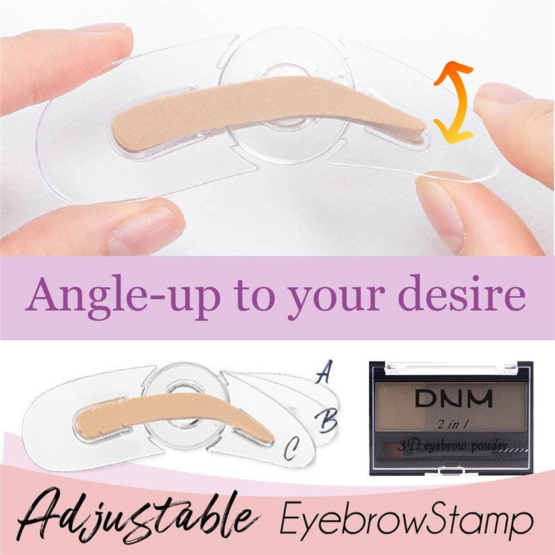 Signature Brow Stamp Kit — Dual-Shade Sculpting Powder for Natural-Looking Brows — product photo 7