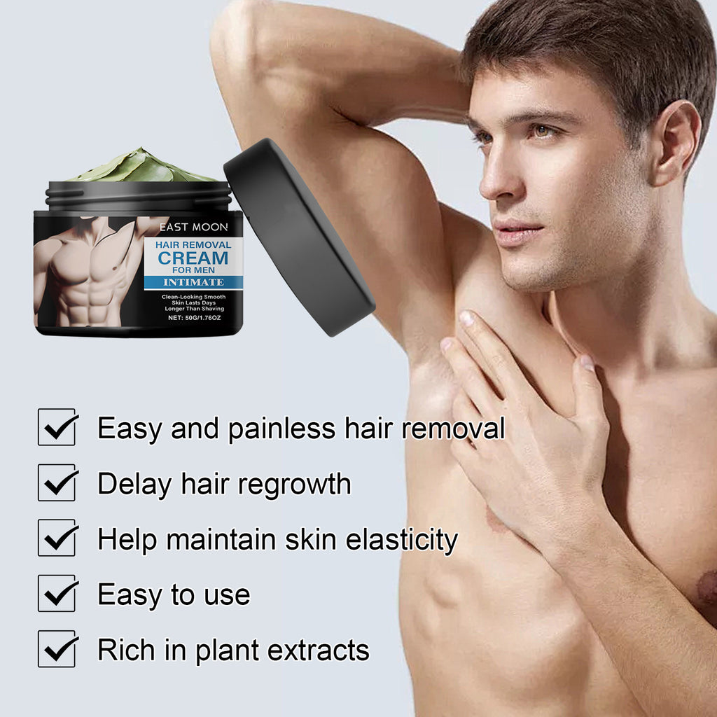 Men's Hair Removal Cream — Smooth Body Grooming for Chest, Back & Legs — product photo 2