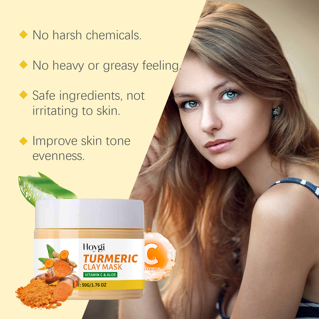 HOYGI Turmeric Clay Mask — Pore-Cleansing & Hydrating Skincare — product photo 4