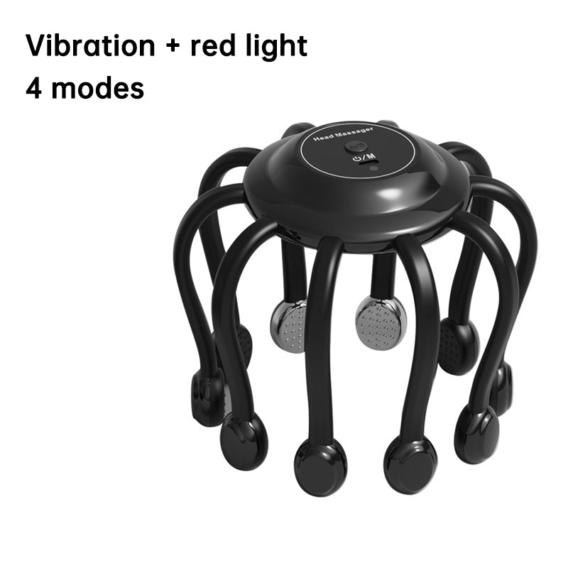 Electric Octopus Head Massager — Scalp Relaxation & Sleep-Ease Device — product photo 11