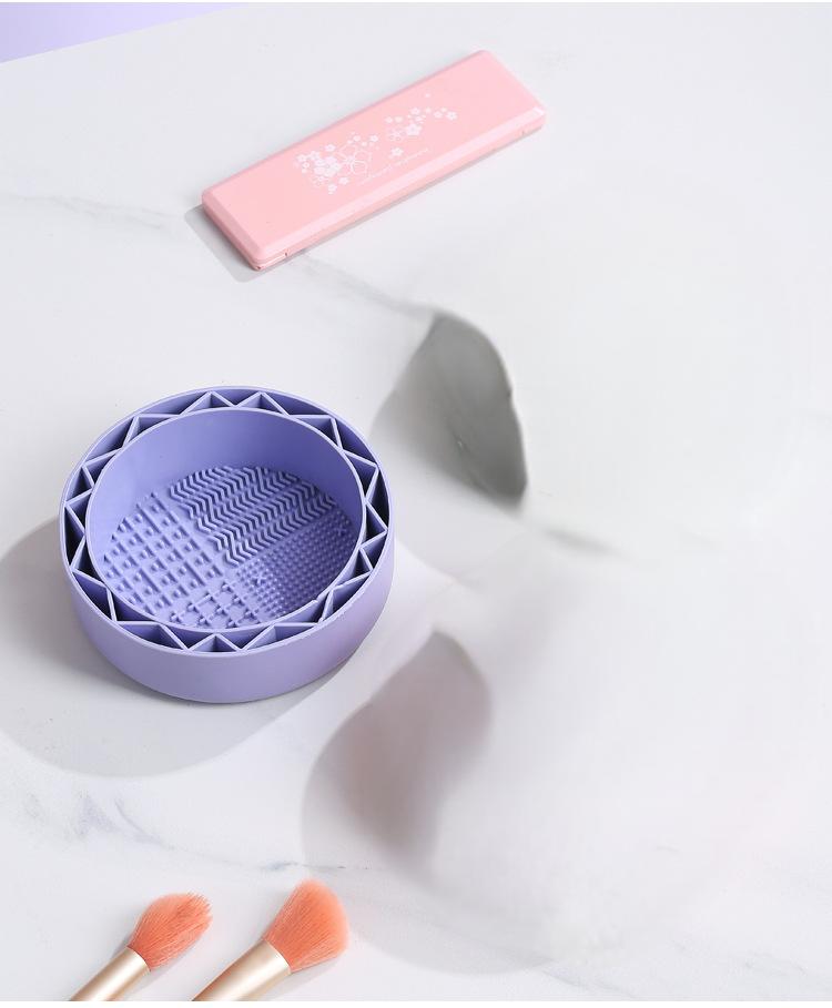 Makeup Brush & Sponge Cleaning Kit — Bowl, Puff & Beauty Egg Set — product photo 3