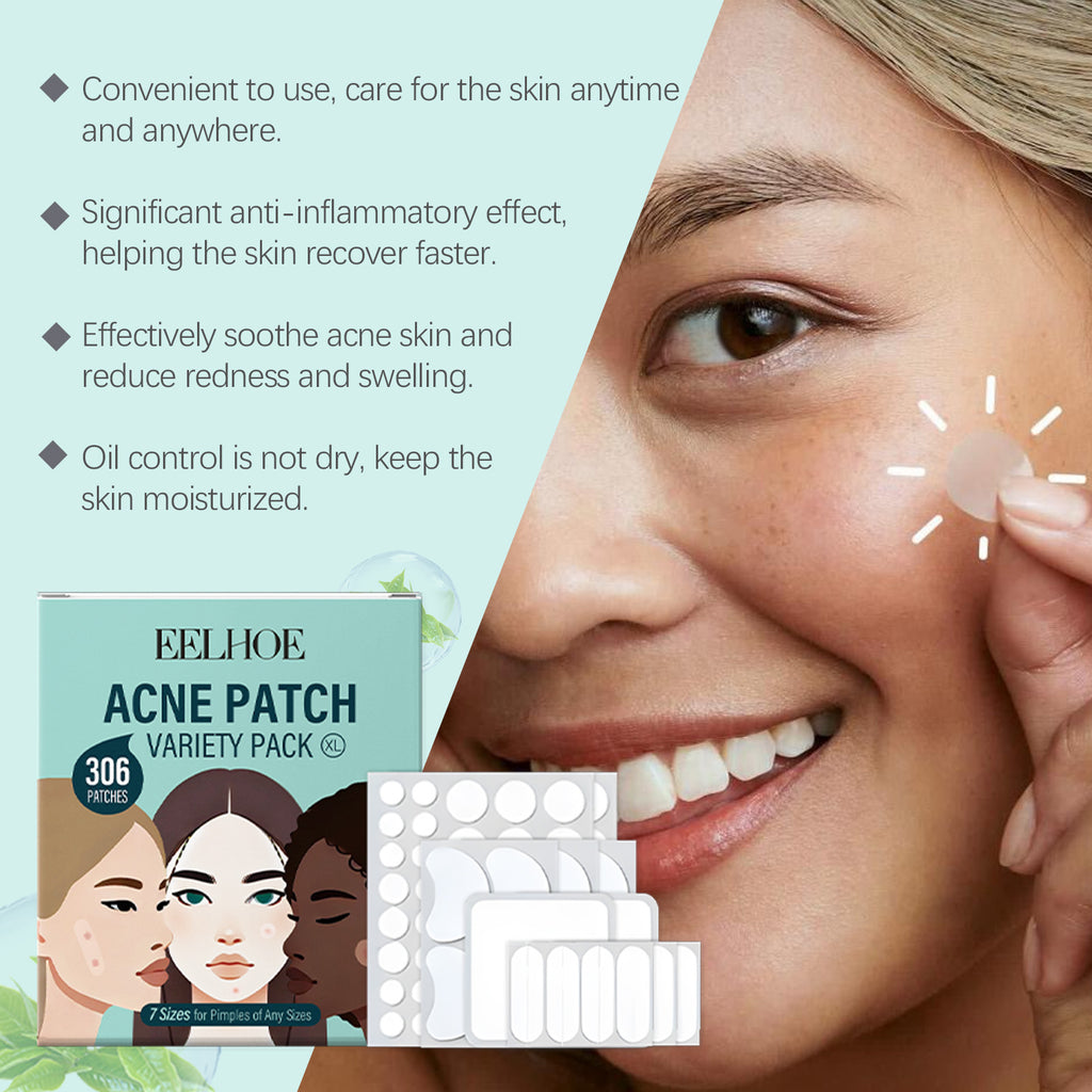 Hydrocolloid Blemish Patches — Soothing Spot Care Skincare Set — product photo 3