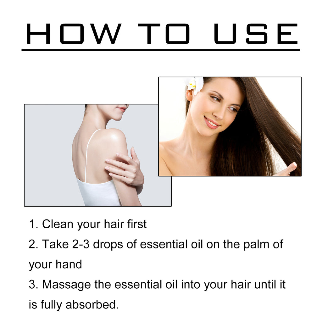 Smoothing Dense Hair Essential Oil — Split-End & Fluff Control — product photo 5
