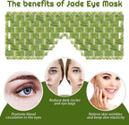 Jade Bead Eye Mask — Cooling Stone Therapy for Tired Eyes — product photo 3