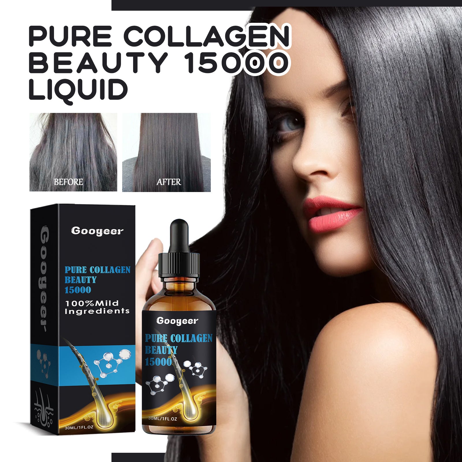 Collagen Beauty Serum — Multi-Use Hydrating Glow Skincare — product photo 1