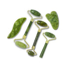 Jade Gua Sha & Roller Sculpting Set — Facial Massage Beauty Tool — product photo 1