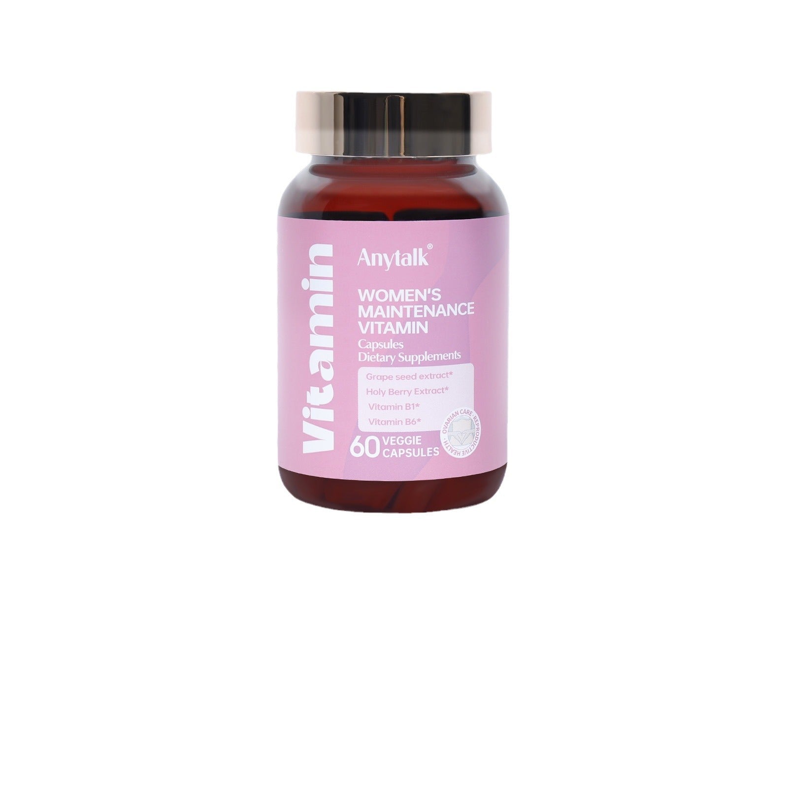 Women's Beauty Vitamin Capsules — Skin-First Daily Nutrition 60ct — product photo 1