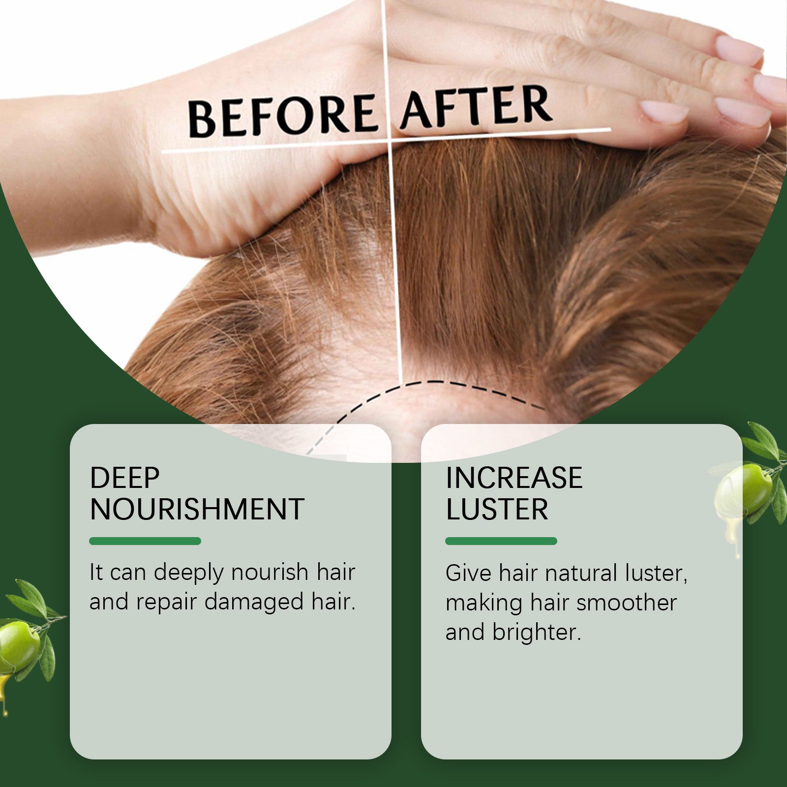 Pure Batana Hair Oil — Strengthening & Repair Treatment for All Hair Types — product photo 4