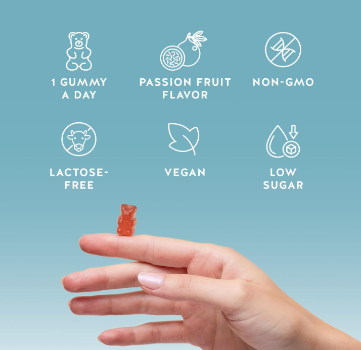 Vegan Biotin Hair Gummies — Hair, Skin & Nails Support — product photo 6