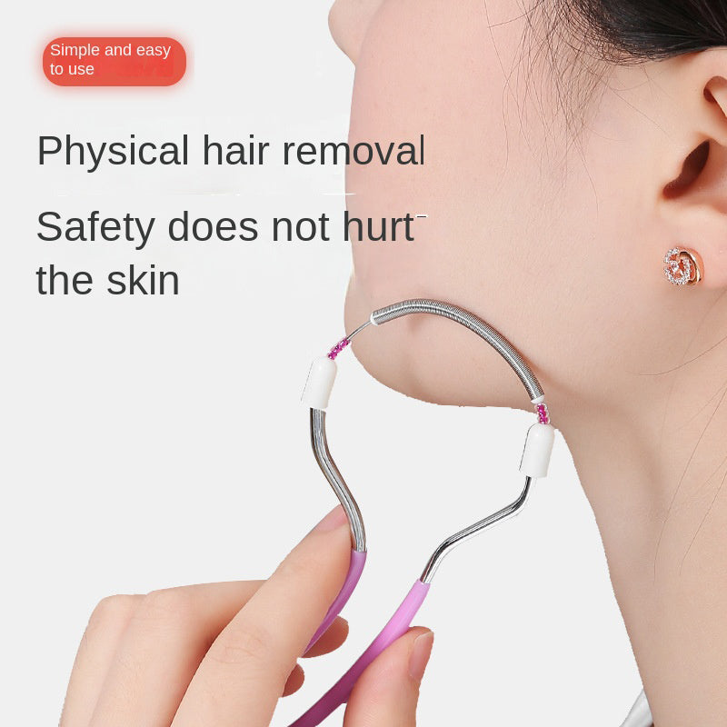 Facial Hair Removal Spring Tool — Precision Threading Beauty Tool — product photo 2