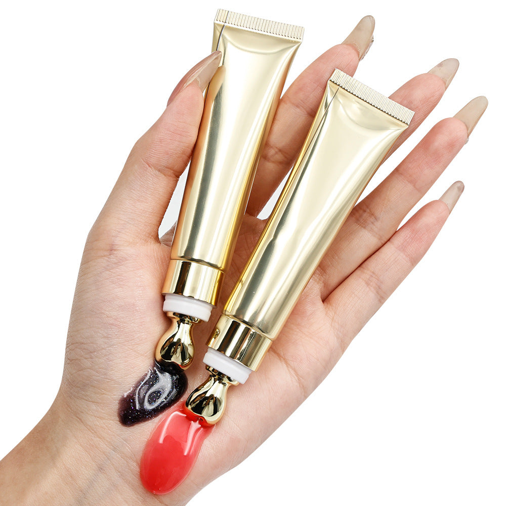 Plumping Tinted Lip Oil — Hydrating High-Shine Gloss Makeup — product photo 1