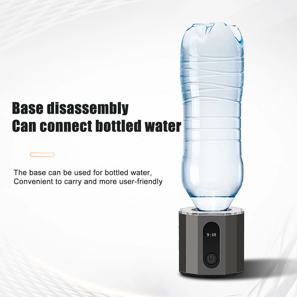 H60 Smart Hydrogen Water Cup — 6000 PPB Portable Electrolysis Mug — product photo 6