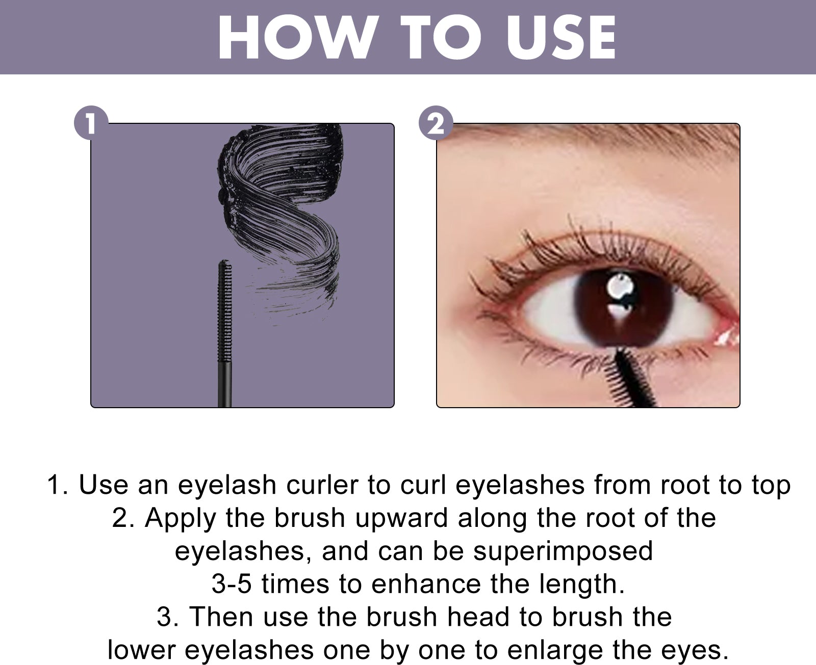 Volumizing Curl Mascara — Long-Wear Lengthening & Defining Makeup