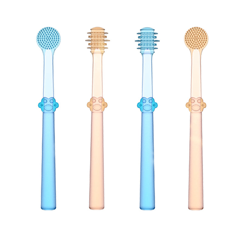 Baby Silicone Finger Toothbrush — Gentle Infant Oral & Tongue Care — product photo 2