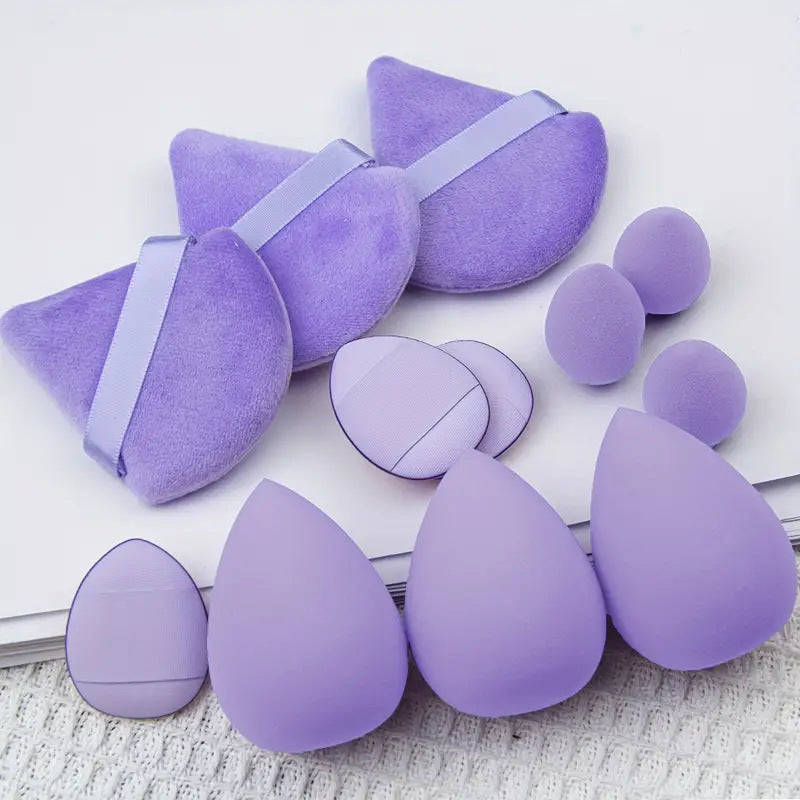 Makeup Blender Sponge Set (12-Pack) — Wet & Dry Foundation Makeup Tool — product photo 3
