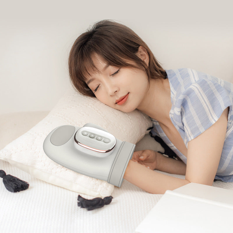 Cordless Hand & Finger Massager — Heated Air-Compression Wellness Device — product photo 3